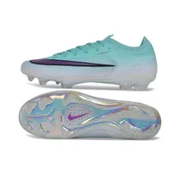 Chuteira Campo Nike Mercurial Vapor 17 Elite FG Azul e Roxo - imagem 2