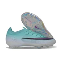 Chuteira Campo Nike Mercurial Vapor 17 Elite FG Azul e Roxo - imagem 3