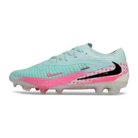 Chuteira Campo Nike Phantom GX 6 Elite FG Azul e Rosa - imagem 1