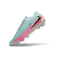 Chuteira Campo Nike Phantom GX 6 Elite FG Azul e Rosa - imagem 4