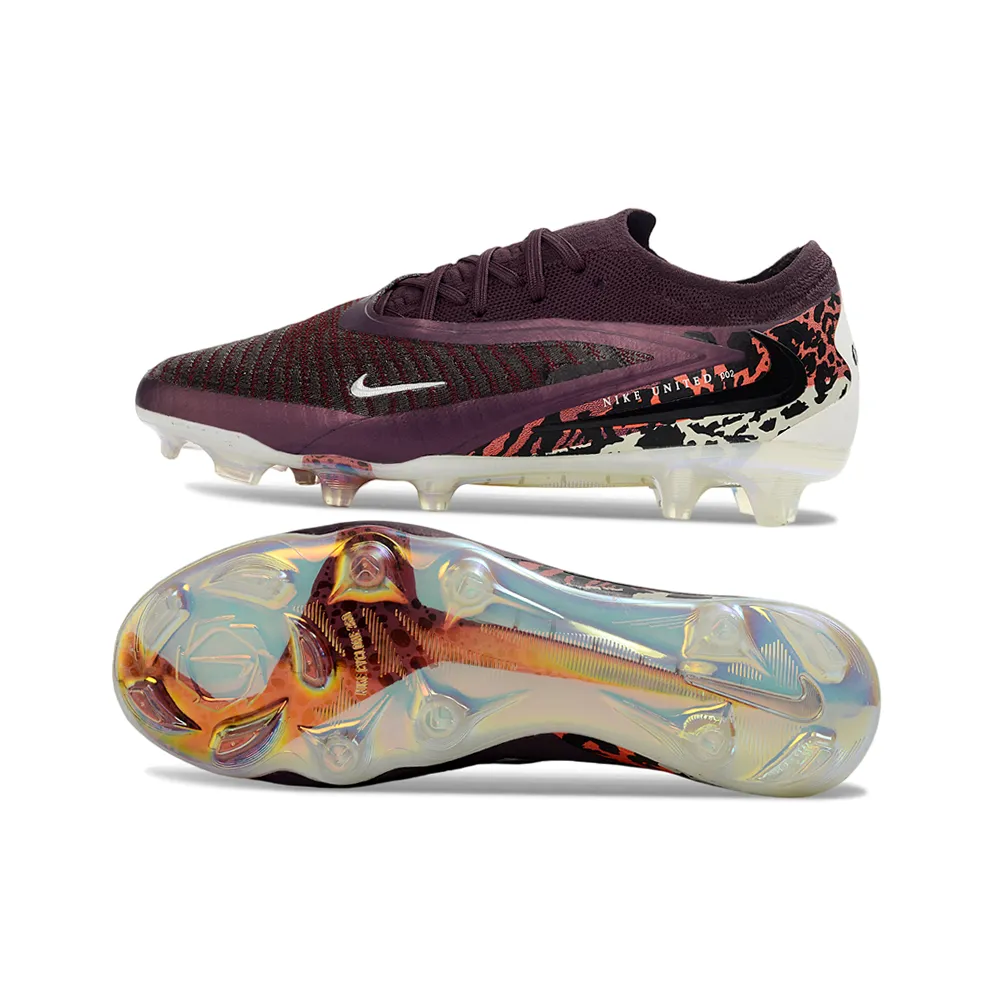 Chuteira Campo Nike Phantom GX 6 Elite FG Vinho