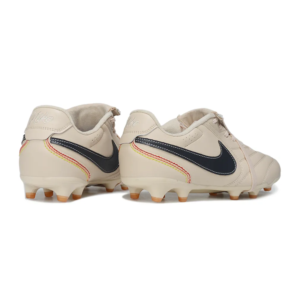 Chuteira Campo Nike Tiempo Ligera Pro FG Bege