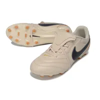Chuteira Campo Nike Tiempo Ligera Pro FG Bege - imagem 4