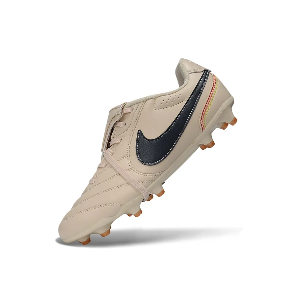 Chuteira Campo Nike Tiempo Ligera Pro FG Bege