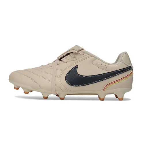 Chuteira Campo Nike Tiempo Ligera Pro FG Bege