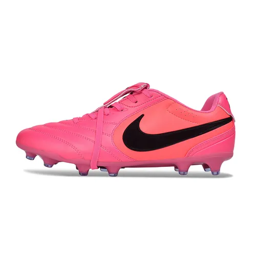 Chuteira Campo Nike Tiempo Ligera Pro FG Rosa