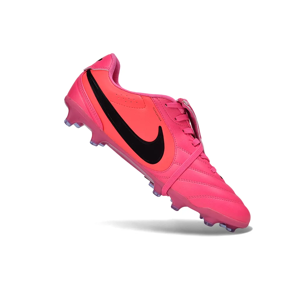 Chuteira Campo Nike Tiempo Ligera Pro FG Rosa