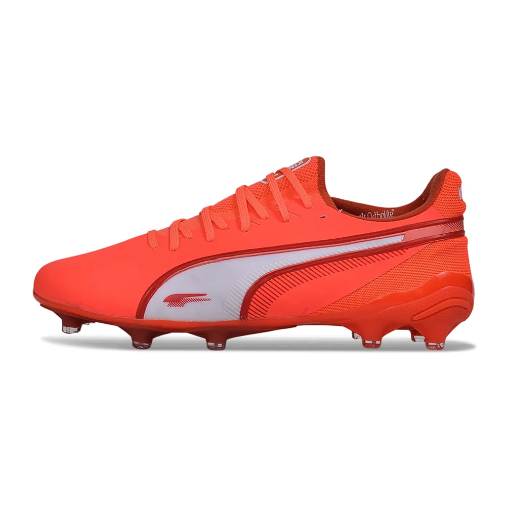 Chuteira Campo Puma King Ultimate FG Laranja