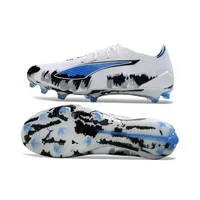 Chuteira Campo Puma Ultra Ultimate FG Branco e Azul - imagem 2