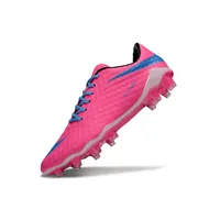 Chuteira Campo Nike Retrô Hypervenom Phantom I FG Rosa e Azul - imagem 5