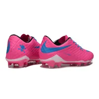 Chuteira Campo Nike Retrô Hypervenom Phantom I FG Rosa e Azul - imagem 3