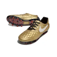 Chuteira Campo Nike Retrô Tiempo Legend R10 Elite Dourado - imagem 5
