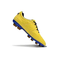 Chuteira Campo Nike Retrô Tiempo Legend R10 Elite Amarelo e Azul - imagem 3
