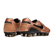 Chuteira Campo Nike Retrô Tiempo Legend R10 Elite Marrom e Preto - imagem 5