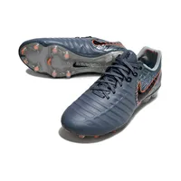 Chuteira Campo Nike Retrô Tiempo Legend 7 Elite FG Cinza - imagem 6