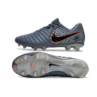 Chuteira Campo Nike Retrô Tiempo Legend 7 Elite FG Cinza - imagem 3