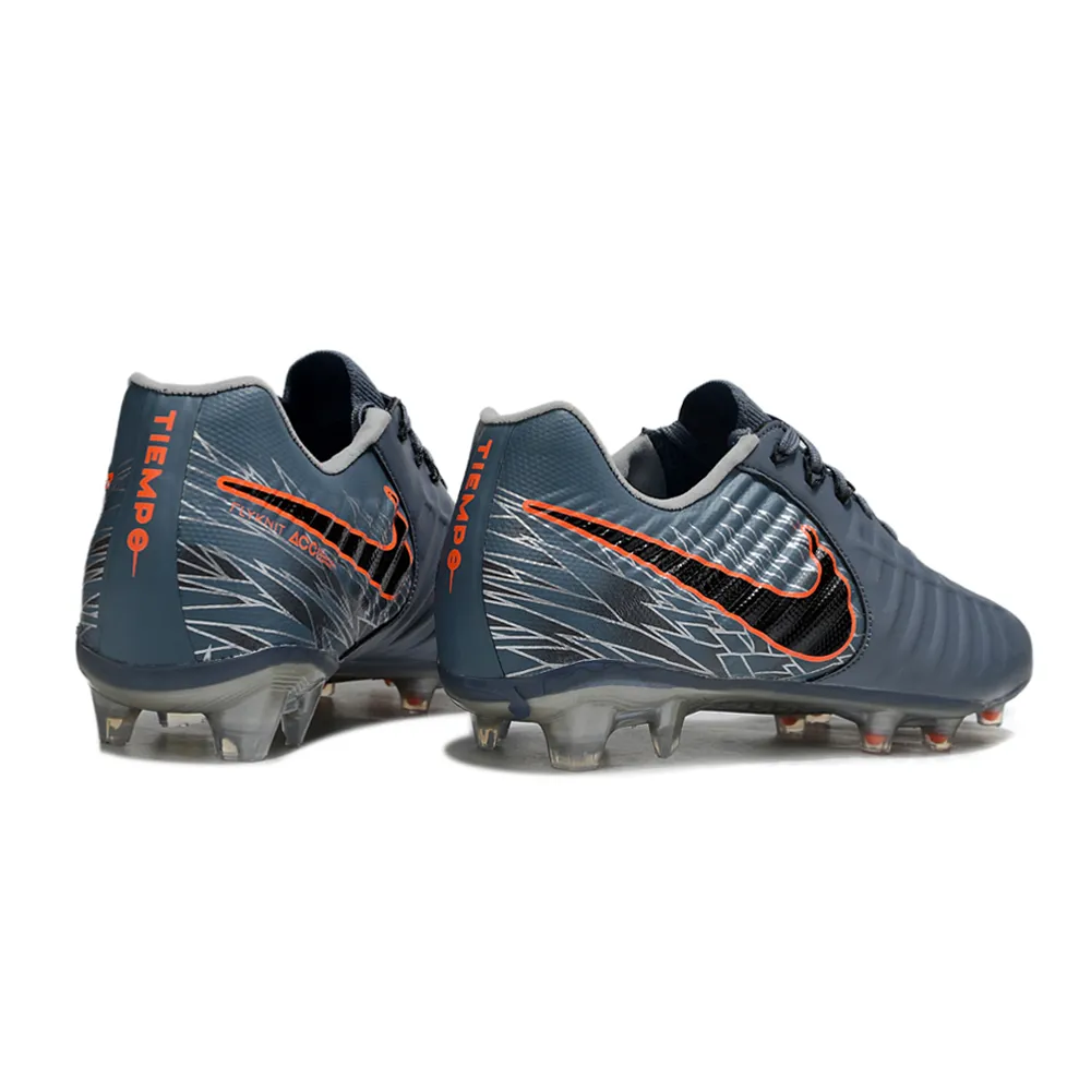 Chuteira Campo Nike Retrô Tiempo Legend 7 Elite FG Cinza