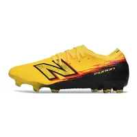 Chuteira Campo New Balance Furon V8 Elite FG Amarelo e Preto - imagem 1