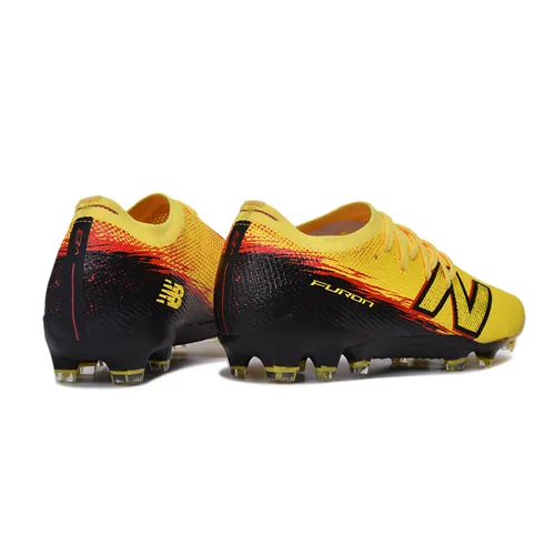 Chuteira Campo New Balance Furon V8 Elite FG Amarelo e Preto