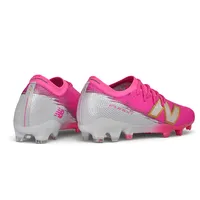Chuteira Campo New Balance Furon V8 Elite FG Rosa e Prata - imagem 7