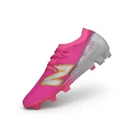 Chuteira Campo New Balance Furon V8 Elite FG Rosa e Prata - imagem 6