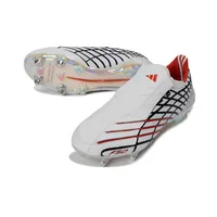 Chuteira Campo Adidas F50 Spider Remake Ponta de Alumínio Branco, Vermelho e Preto - imagem 7