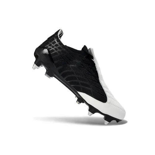 Chuteira Campo Adidas F50 Spider Remake Ponta de Alumínio Branco, Preto e Dourado