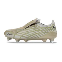 Chuteira Campo Adidas F50 Spider Remake Ponta de Alumínio Bege - imagem 1