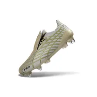 Chuteira Campo Adidas F50 Spider Remake Ponta de Alumínio Bege - imagem 3
