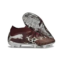 Chuteira Campo Puma Future 9 FG Marrom e Prata - imagem 2
