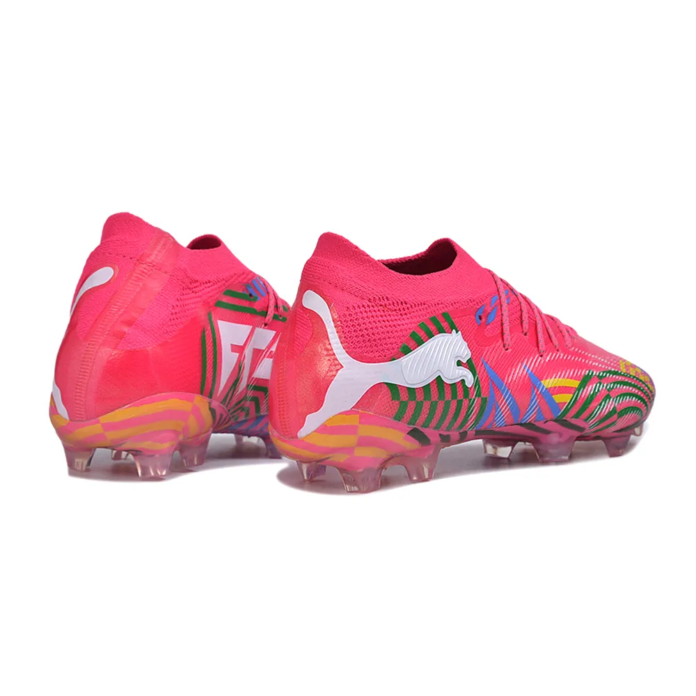 Chuteira Campo Puma Future 9 FG Rosa