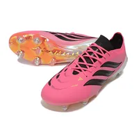 Chuteira Campo Adidas Predator 26 Elite Ponta de Aluminio Rosa - imagem 5