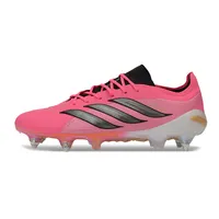 Chuteira Campo Adidas Predator 26 Elite Ponta de Aluminio Rosa - imagem 1