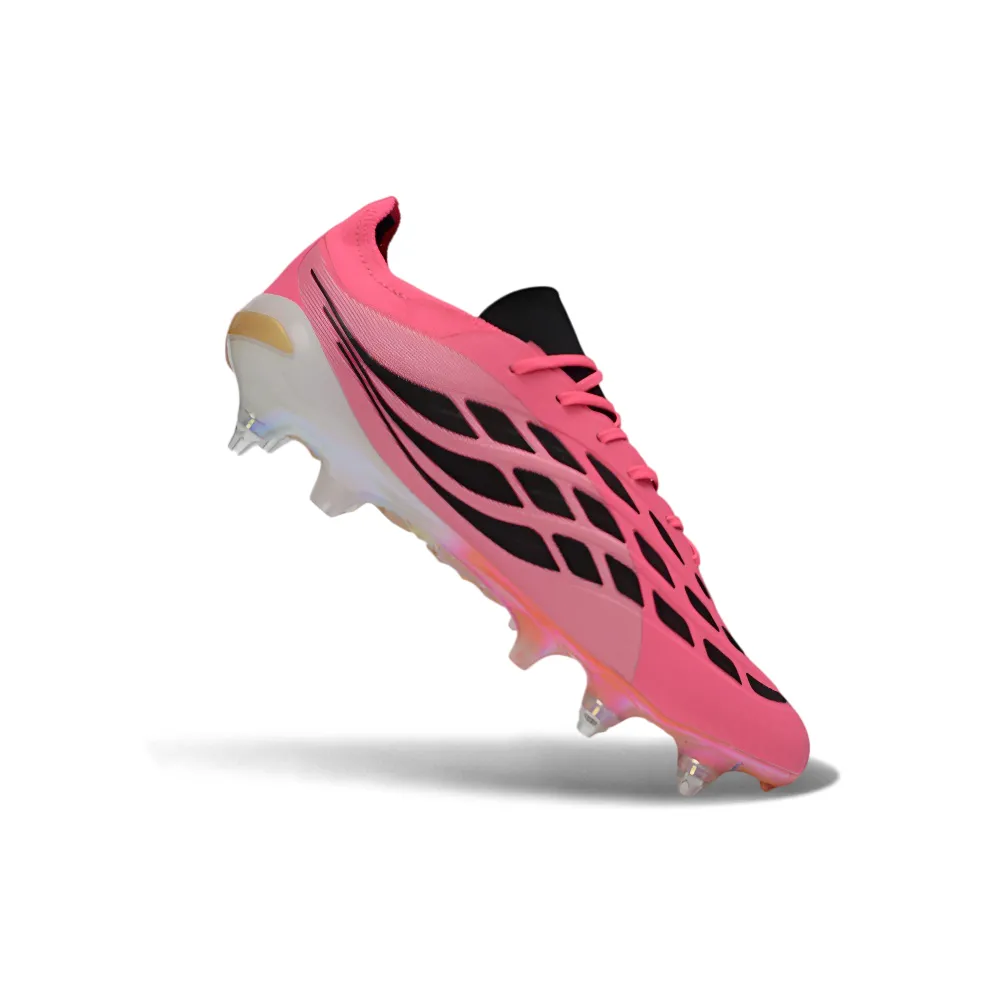 Chuteira Campo Adidas Predator 26 Elite Ponta de Aluminio Rosa