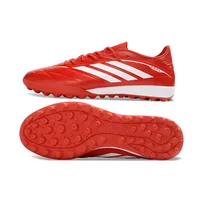 Chuteira Society Adidas Copa Pure 4 TF Vermelho e Branco - imagem 4