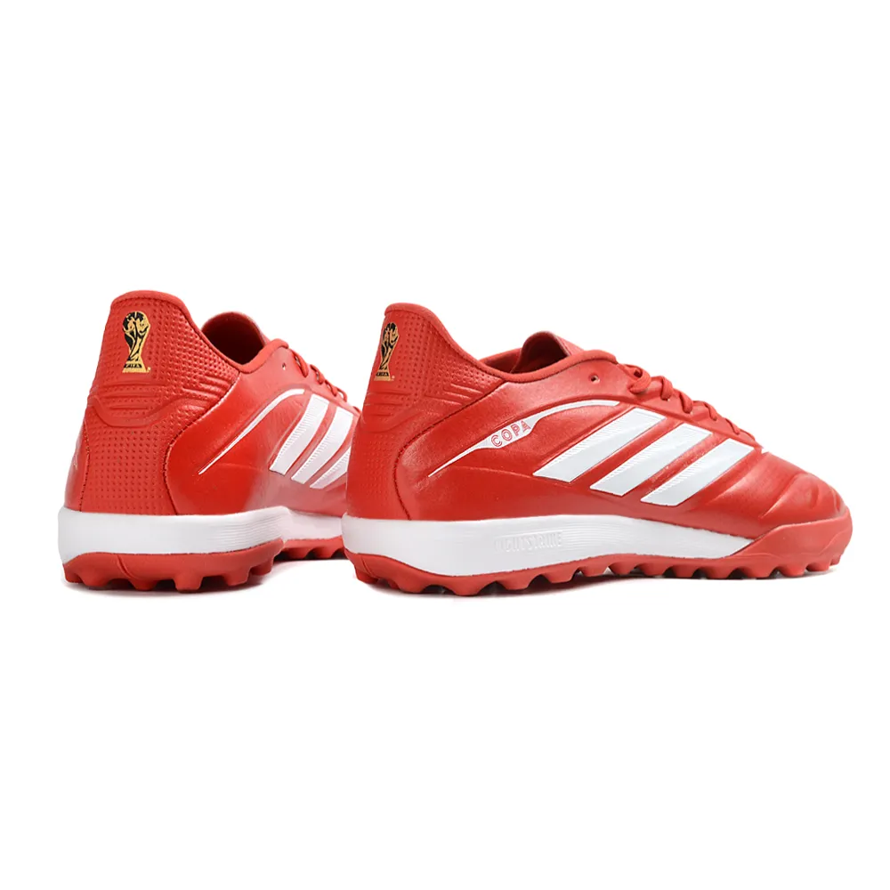 Chuteira Society Adidas Copa Pure 4 TF Vermelho e Branco