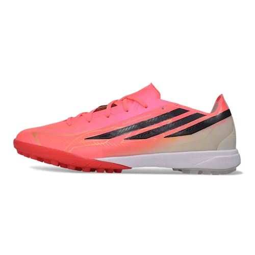 Chuteira Society Adidas F50 Hyperfast TF Rosa