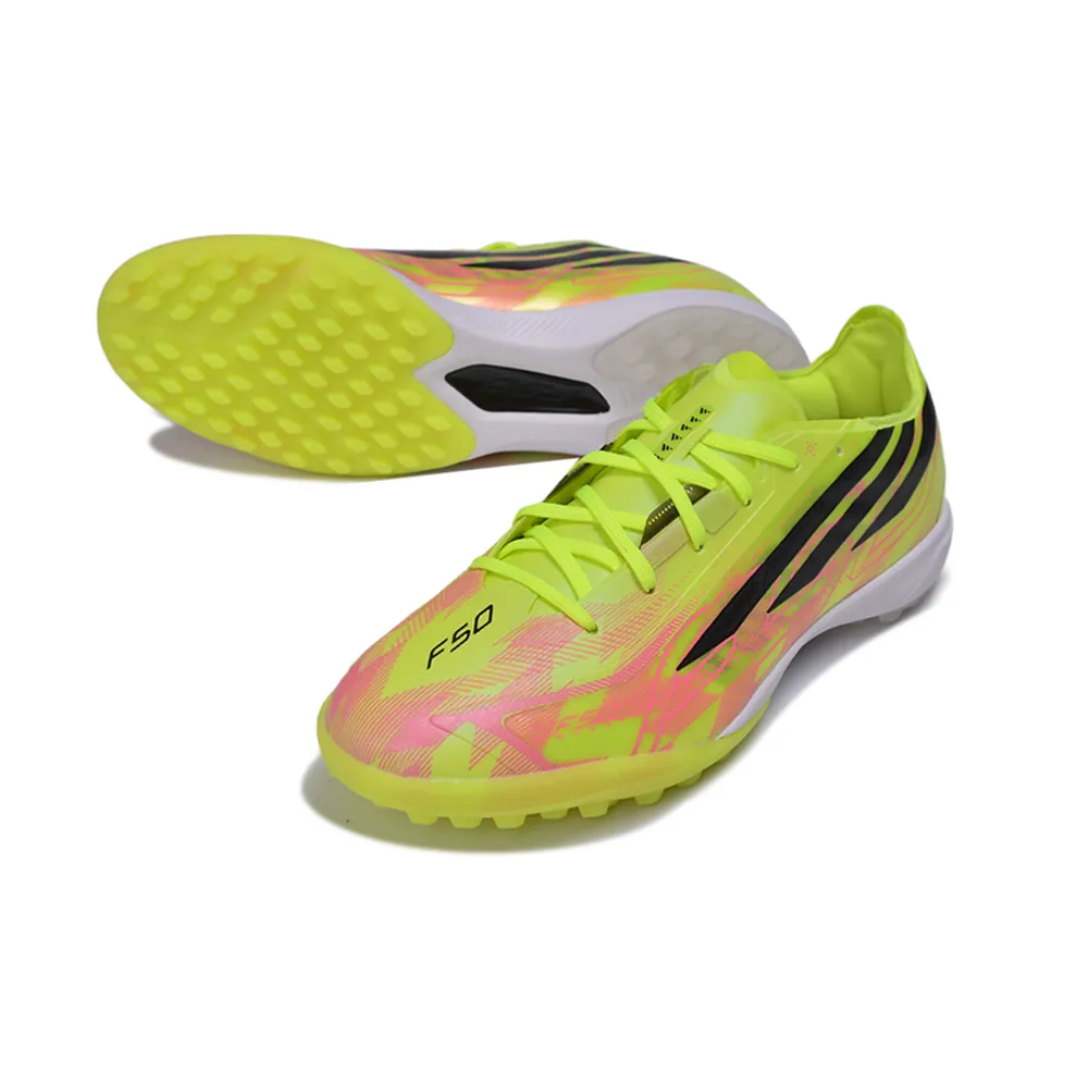 Chuteira Society Adidas F50 Hyperfast TF Amarelo