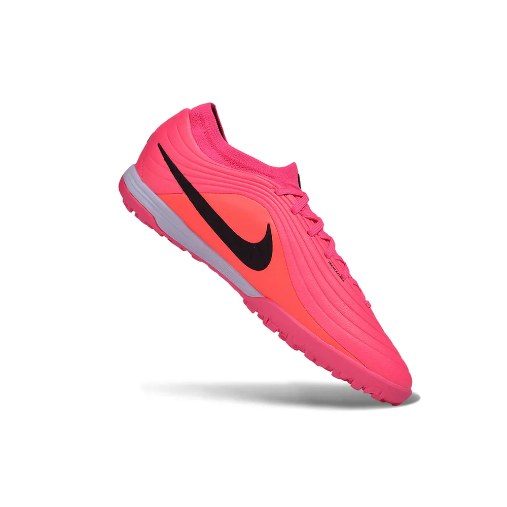 Chuteira Society Nike Tiempo Maestro TF Rosa