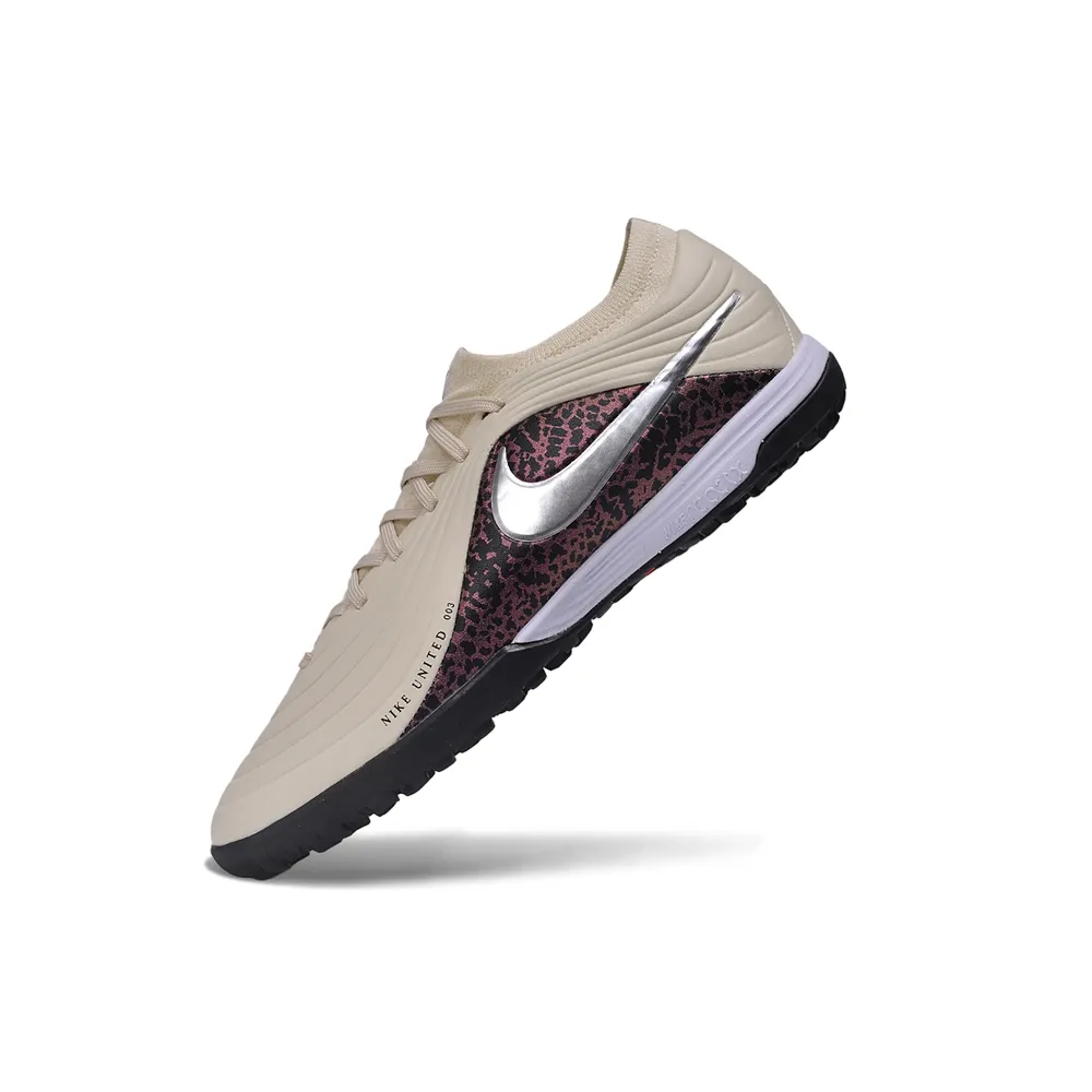 Chuteira Society Nike Tiempo Maestro TF Bege - 