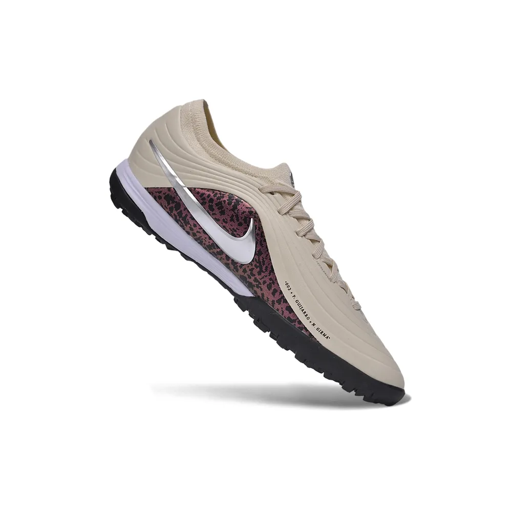 Chuteira Society Nike Tiempo Maestro TF Bege - 