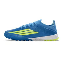 Chuteira Society Adidas F50 TF Azul e Verde - imagem 1
