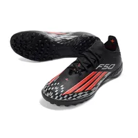Chuteira Society Adidas F50 TF Preto e Vermelho - imagem 4
