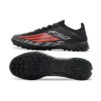 Chuteira Society Adidas F50 TF Preto e Vermelho - imagem 6