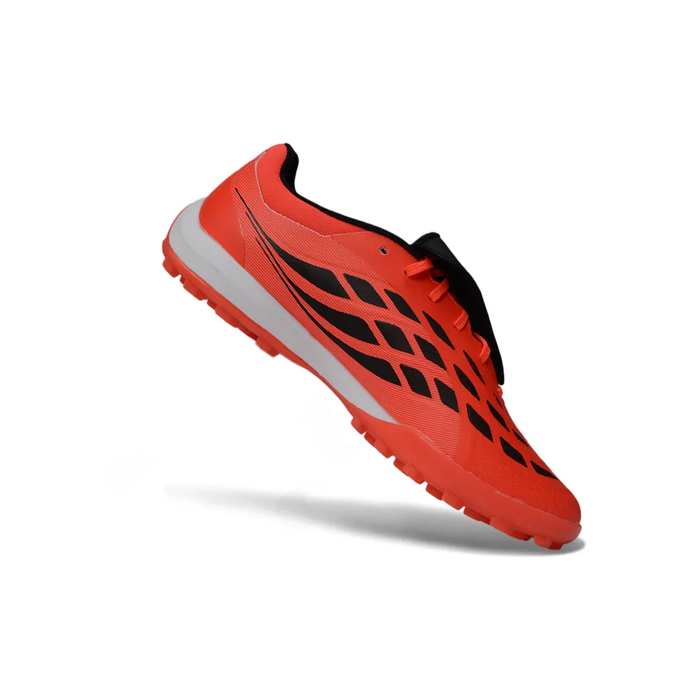 Chuteira Society Adidas Predator Tongue Elite 26 TF Laranja e Dourado