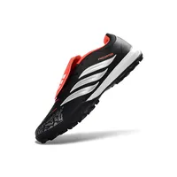 Chuteira Society Adidas Predator Tongue Elite 26 TF Preto, Branco e Laranja - imagem 3