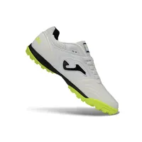 Chuteira Society Joma Top Flex TF Branco e Amarelo - imagem 6