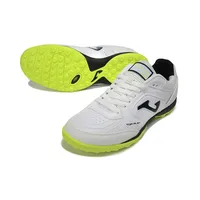 Chuteira Society Joma Top Flex TF Branco e Amarelo - imagem 2