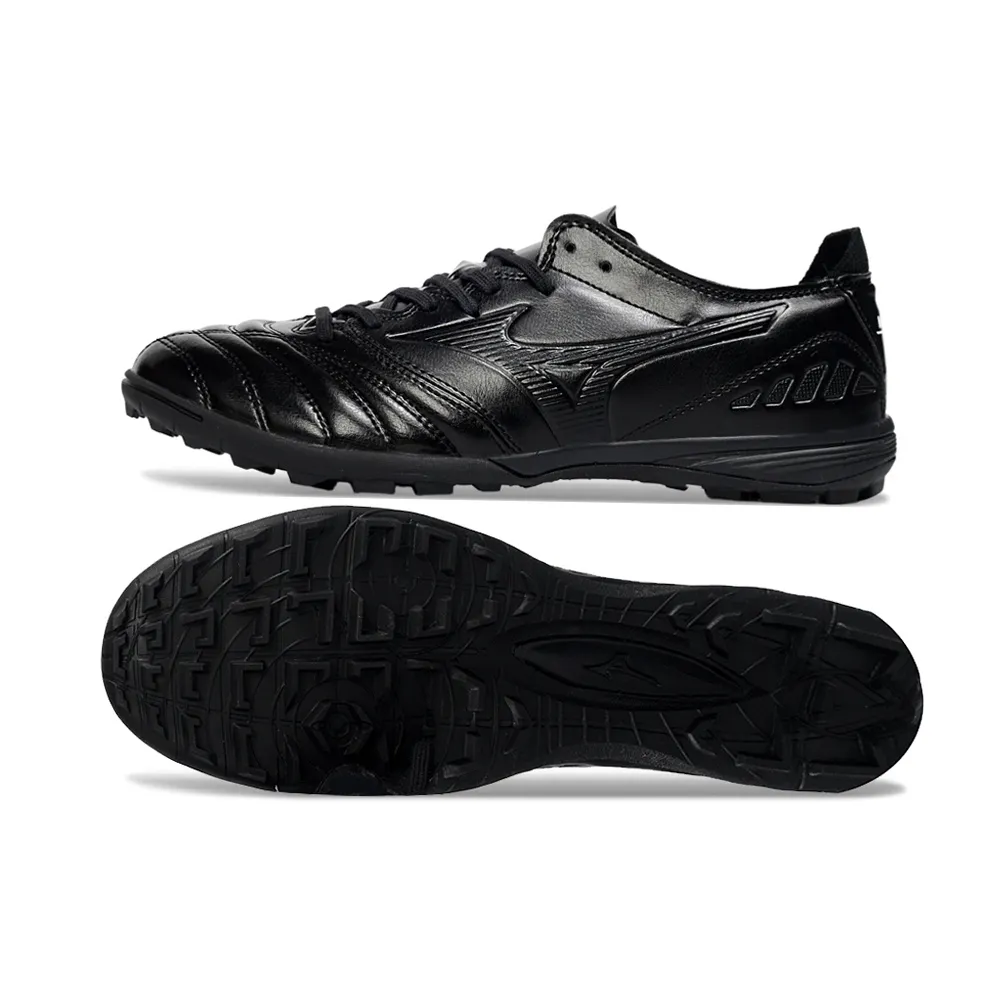 Chuteira Society Mizuno Morelia Neo 4 TF Preto