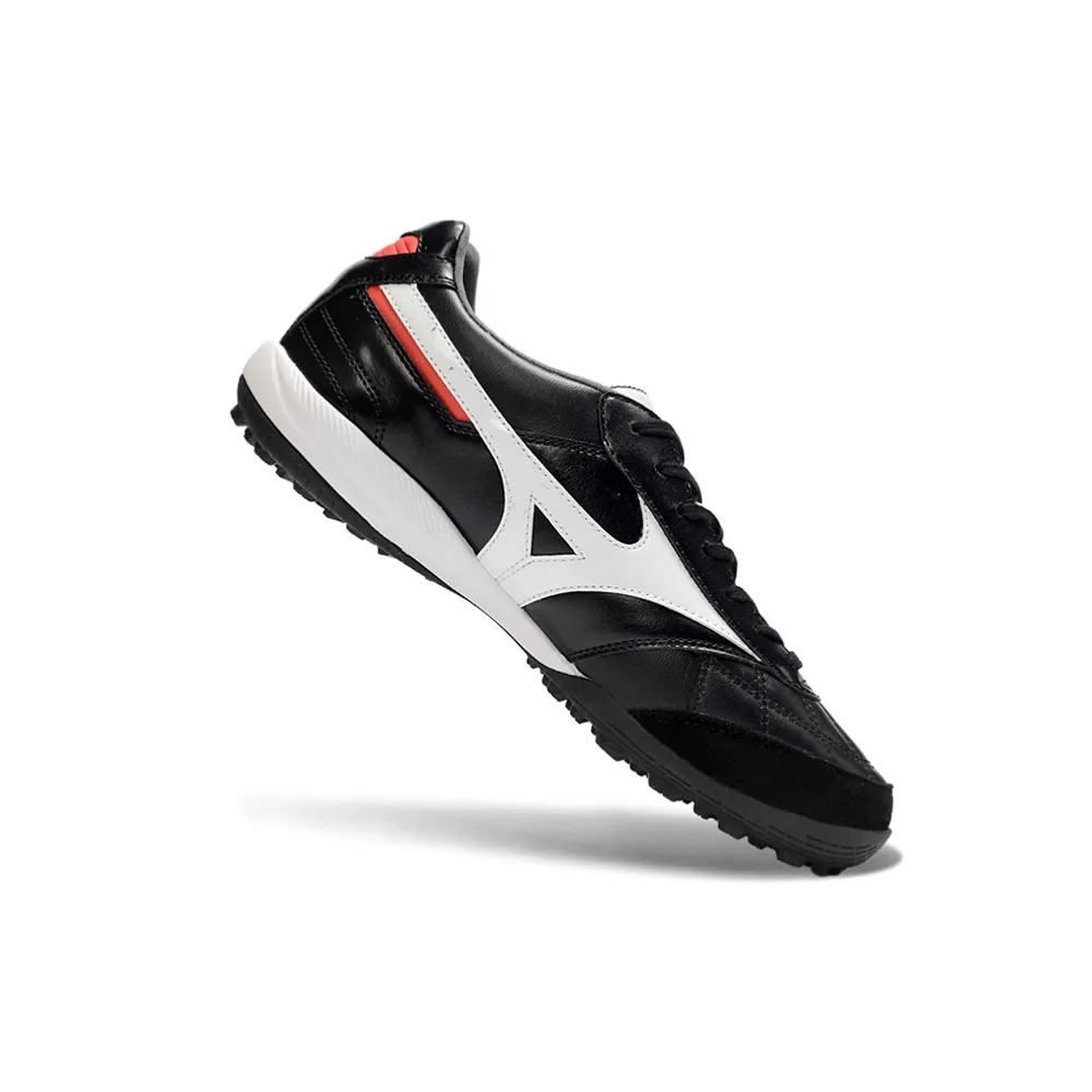 Chuteira Society Mizuno Morelia Neo 4 TF Preto e Branco
